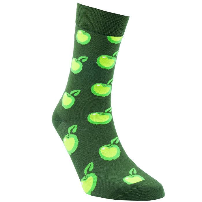 Green Apples Cotton Socks