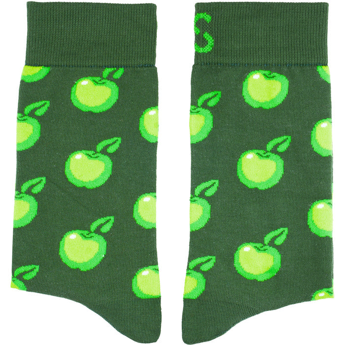Green Apples Cotton Socks