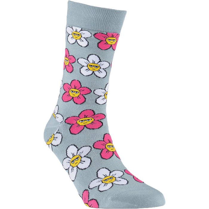 Grumpy Daisies Cotton Socks