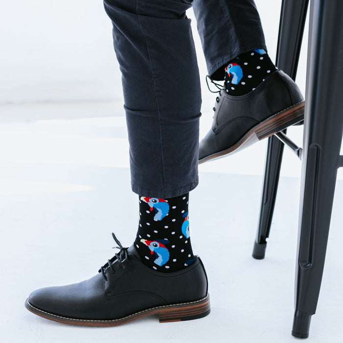 Guinea Fowl Cotton Socks