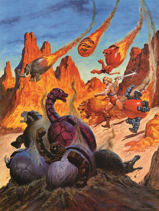 He-Man And The Meteorbs - Power Variant - Mad Duck Posters