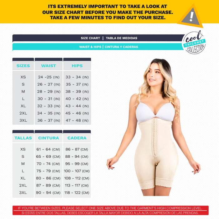 High-Rise Butt Lifting Shapewear Shorts – Daily Use | Triconet