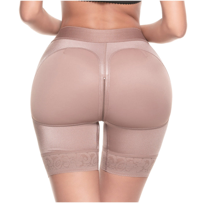 High-Waisted Colombian Shaper Shorts – Mid-Length & Daily Use | Triconet