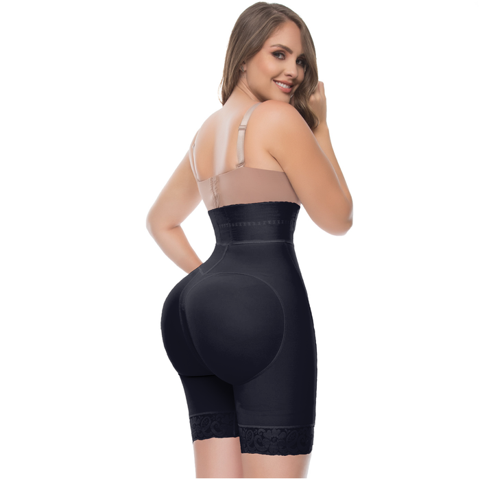 High-Waisted Tummy Control & Butt Lifter Shapewear Shorts – Firm Compression