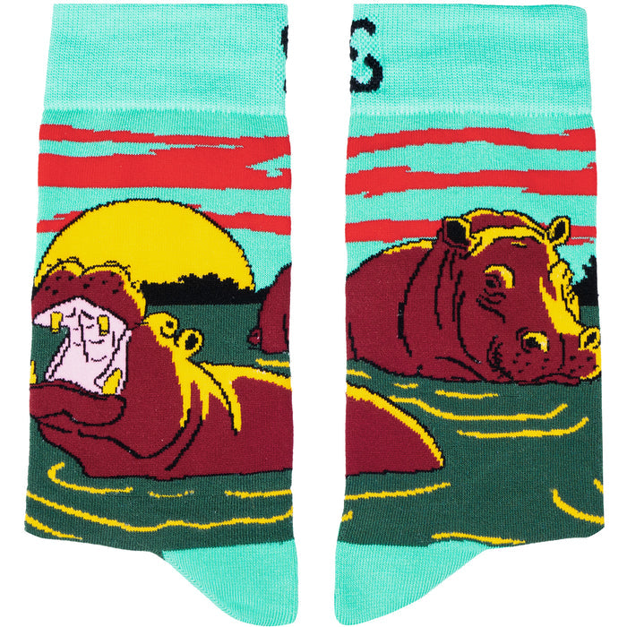 Hippo Bamboo Socks