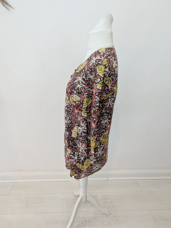 Hobbs Sequin Mix Kaftan 12