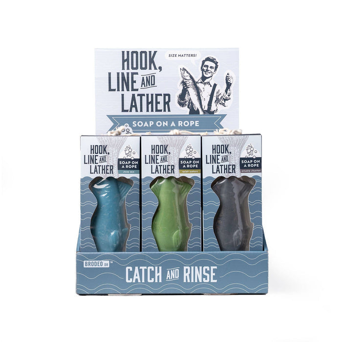 Hook Line and Lather Soap On A Rope