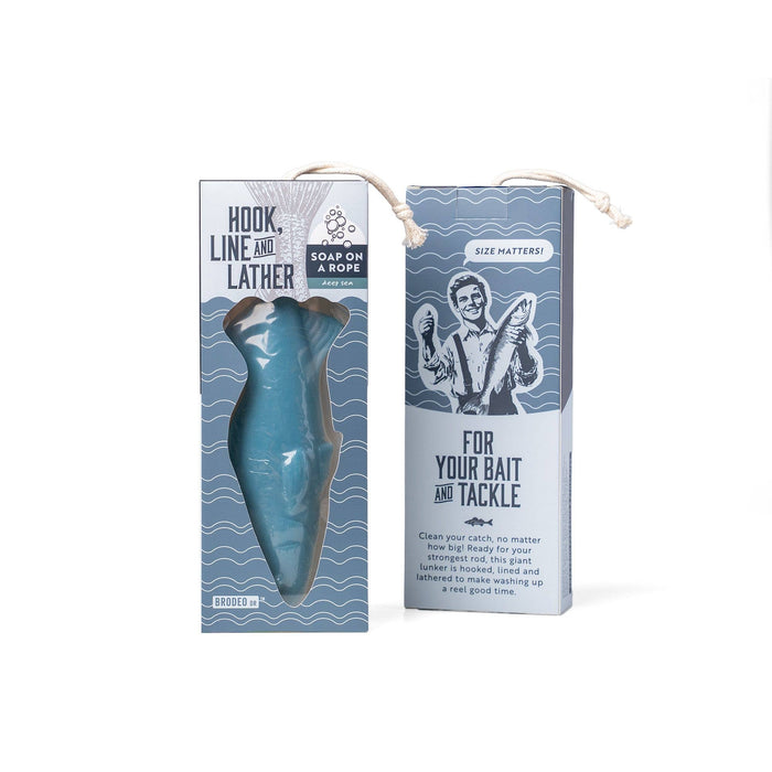 Hook Line and Lather Soap On A Rope