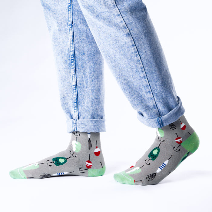 Hooked Cotton Socks