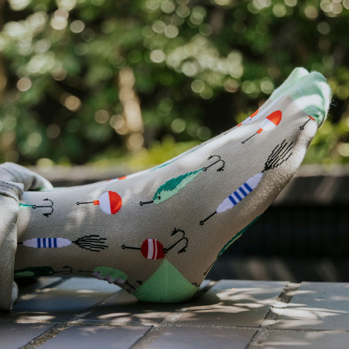 Hooked Cotton Socks