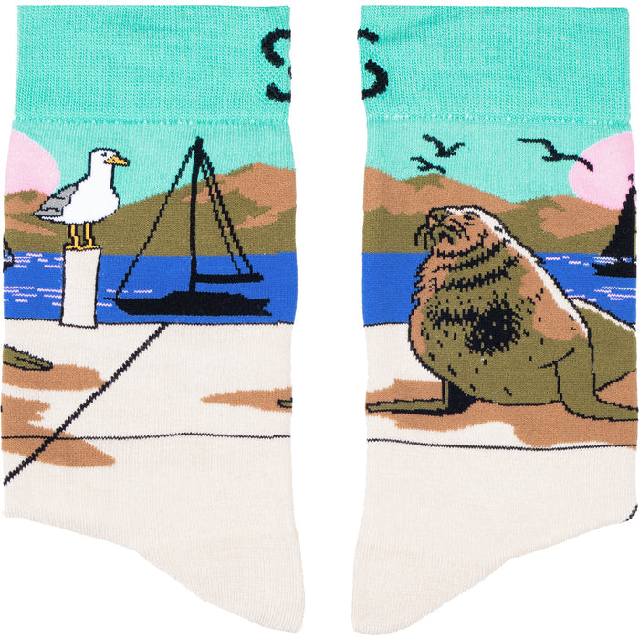 Hout Bay Seal Bamboo Socks