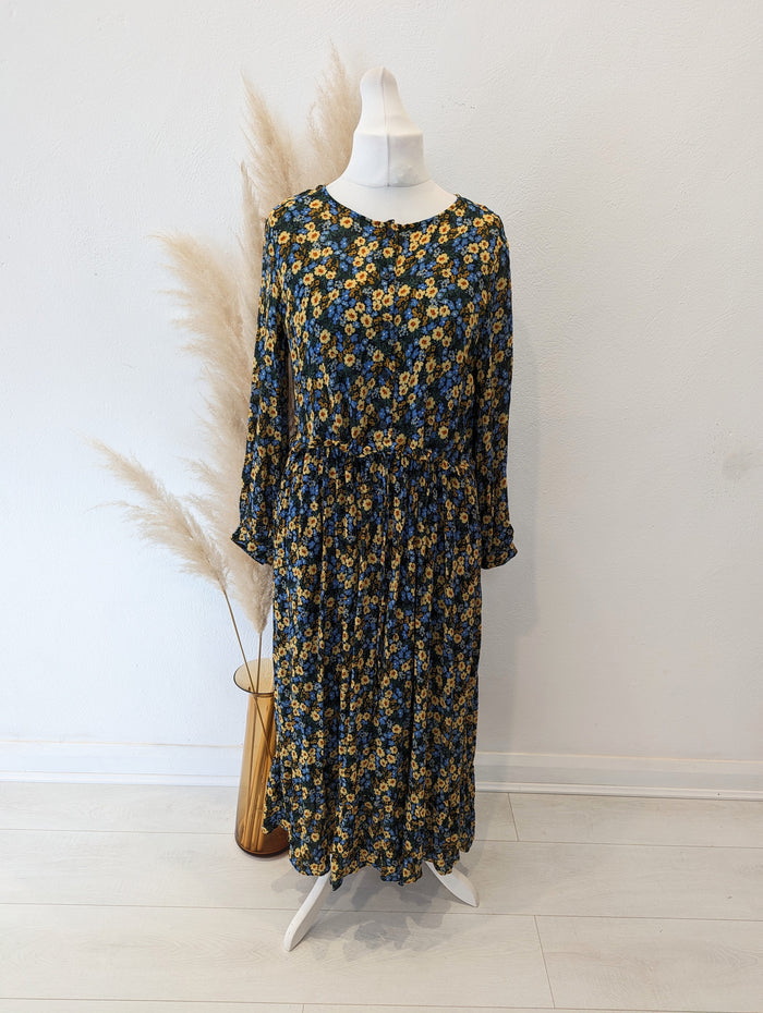Hush Yellow Floral Maxi Size 12