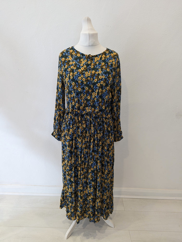 Hush Yellow Floral Maxi Size 12