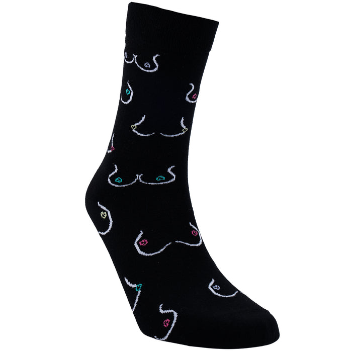 I <3 Boobs Bamboo Socks