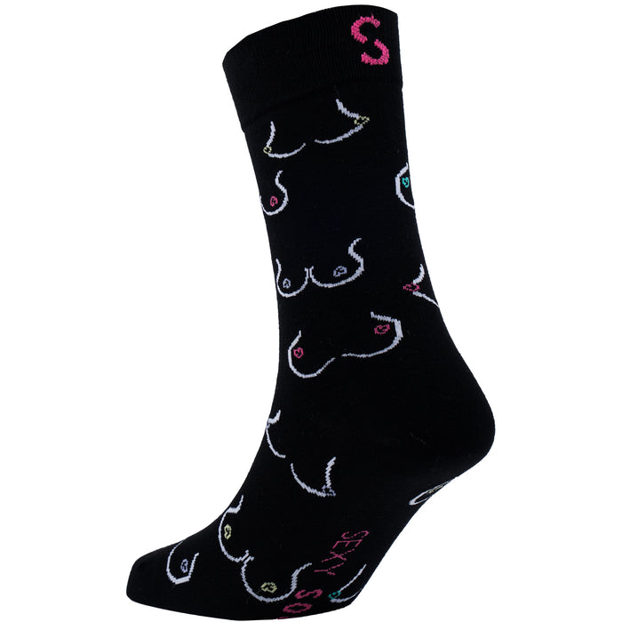 I <3 Boobs Bamboo Socks