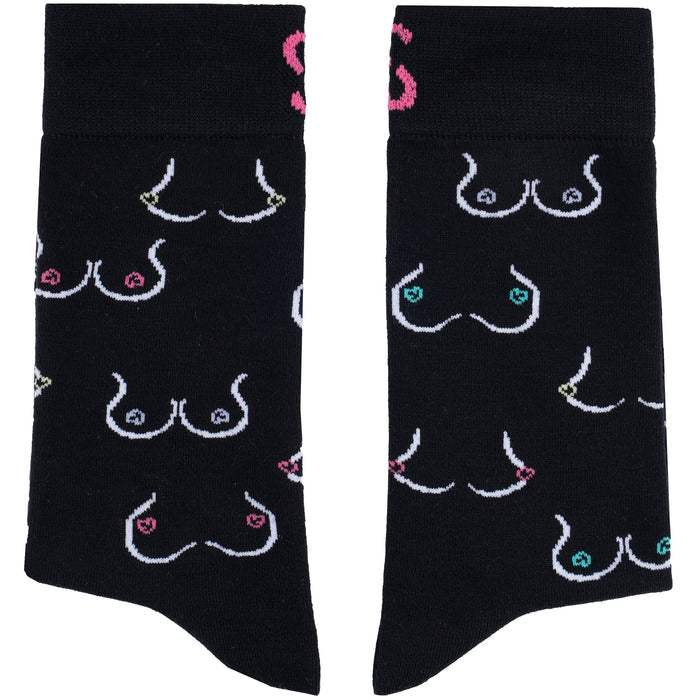 I <3 Boobs Bamboo Socks