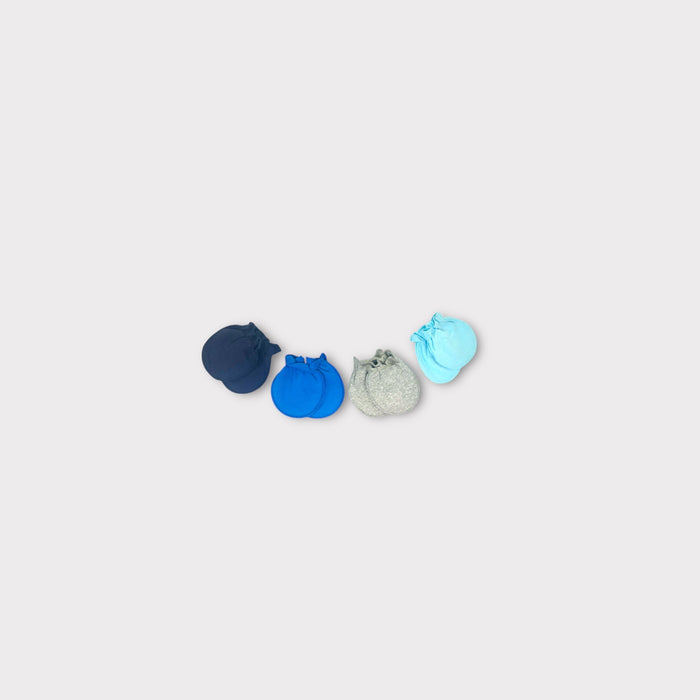 Infant Mittens 4-Pack – Soft Scratch Mittens for Newborns image 0