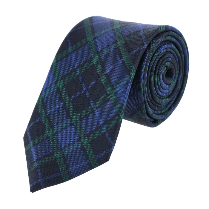 Green and Navy Plaid
