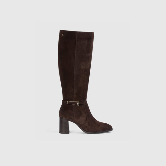 Ivy Knee-High Boots - Chocolate