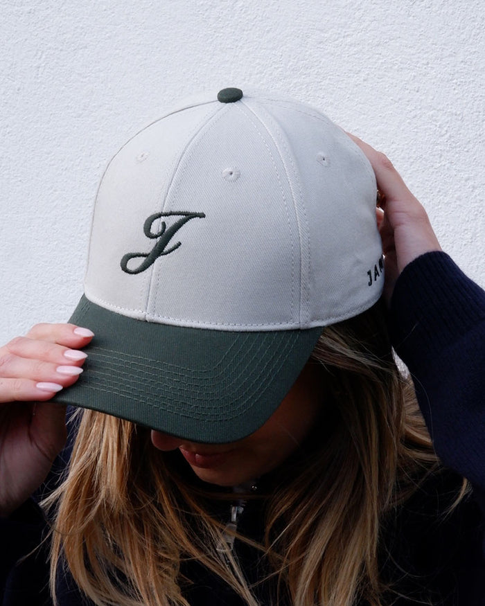 J Varsity Cap | Bottle Green