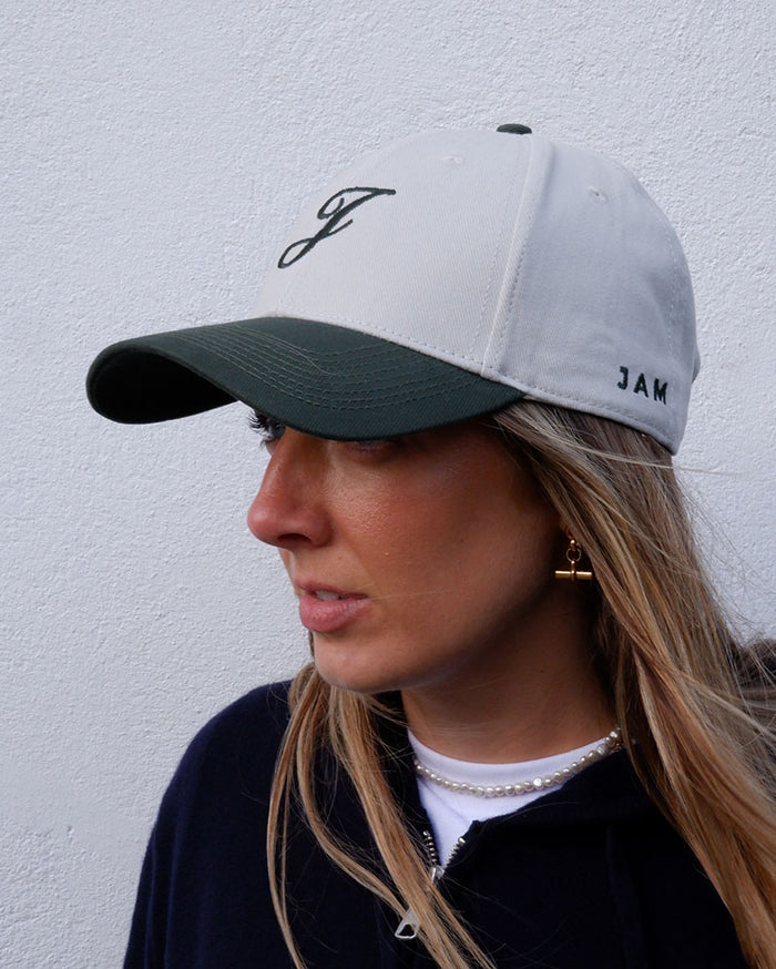 J Varsity Cap | Bottle Green