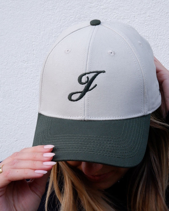 J Varsity Cap | Bottle Green