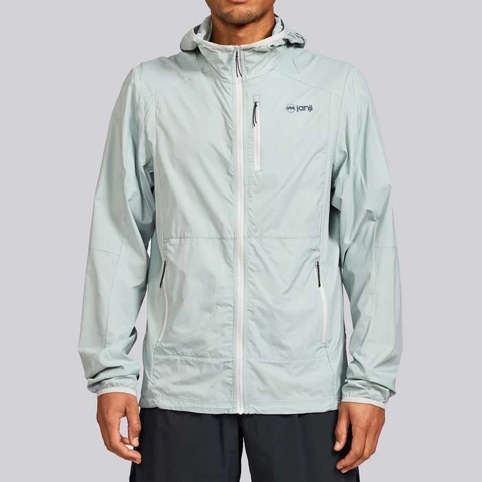 Janji Men's Zephyrunner lightweight windproof and water-resistant running jacket