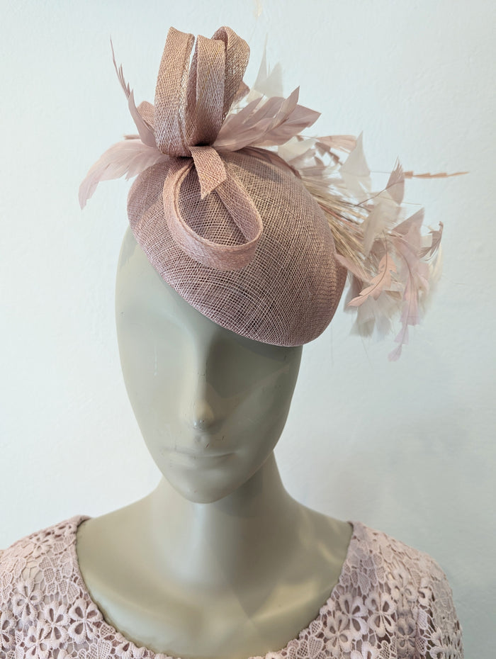 Jaques Vert Blush Lace Dress & Fascinator 16