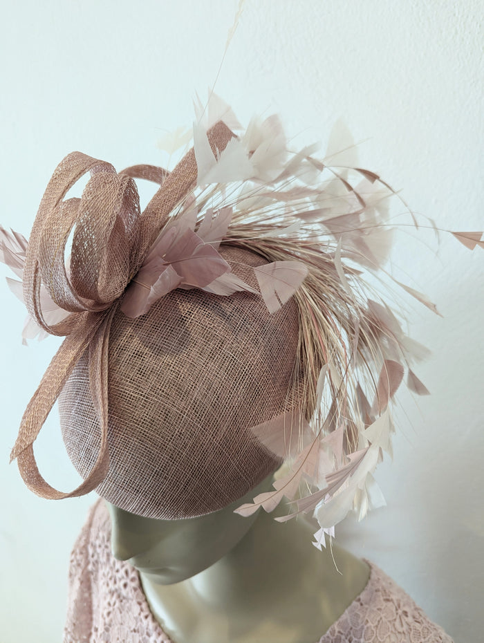 Jaques Vert Blush Lace Dress & Fascinator 16
