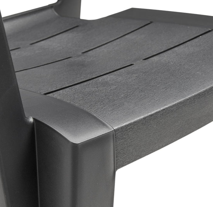Keter 246188 Julie – Outdoor Garden Chair, Grey