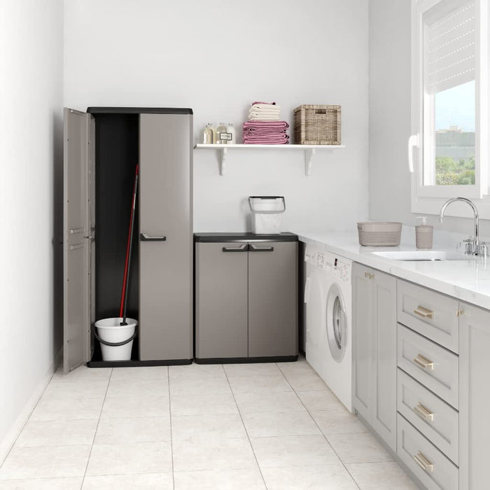 Keter Alto Più Closet, Made of Resin, Grey, 68 x 39 x 166 cm