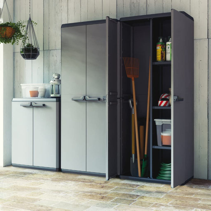 Keter Alto Più Closet, Made of Resin, Grey, 68 x 39 x 166 cm