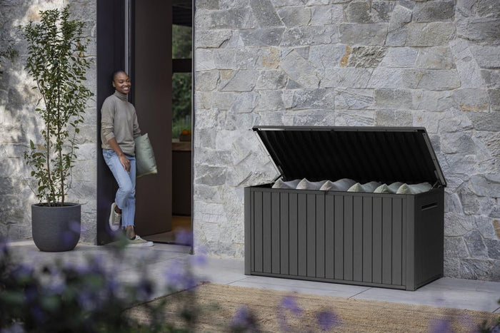 Keter Lineus 643L Storage Box - Graphite