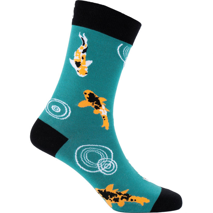 Koi Cotton Socks