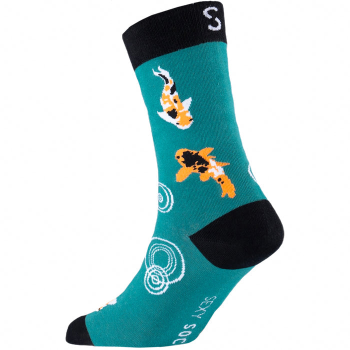 Koi Cotton Socks