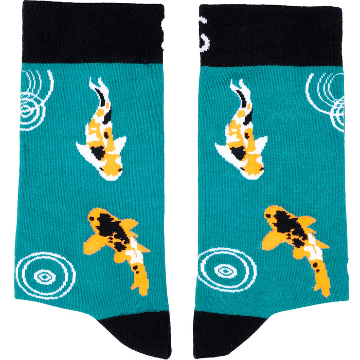 Koi Cotton Socks