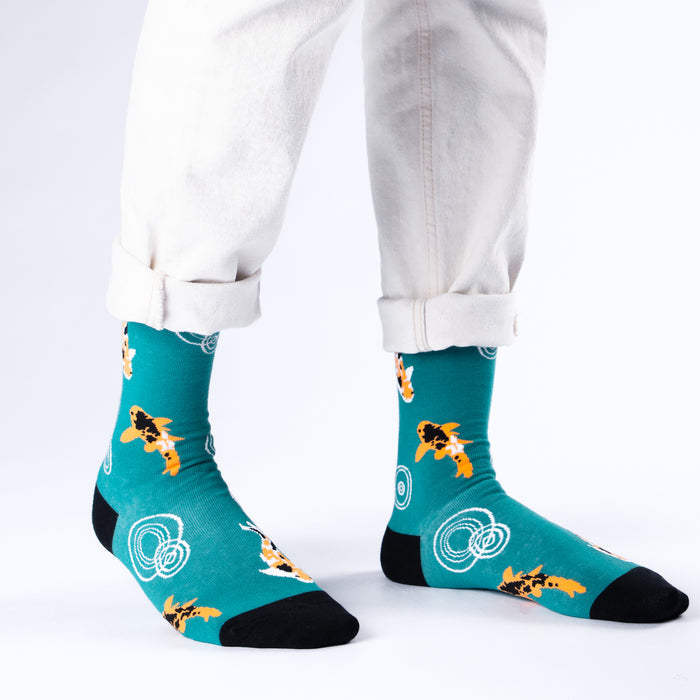 Koi Cotton Socks
