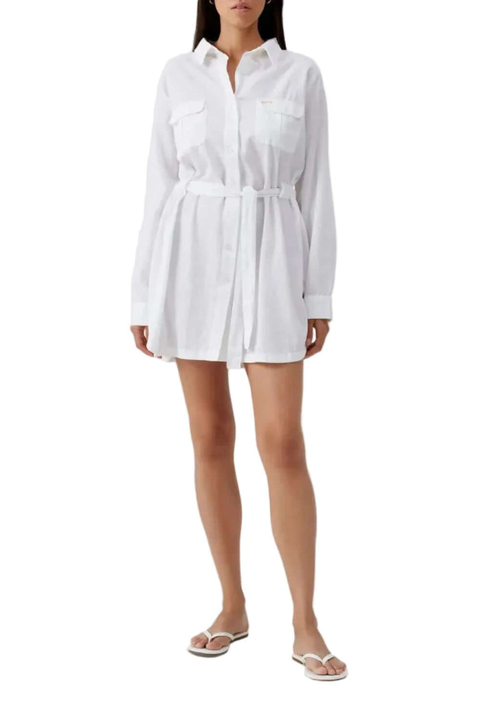 Melissa Odabash Lacey Cover Up in White
