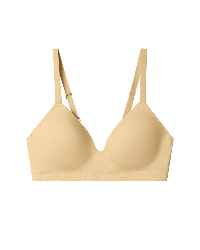 LAYER ZERO SEAMLESS WIRELESS NYLON BRA