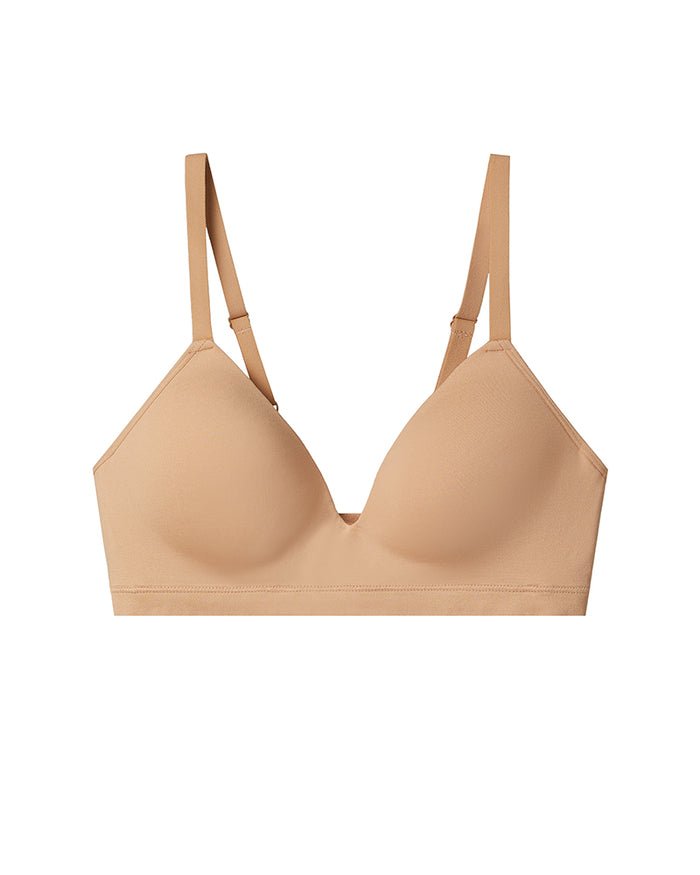 LAYER ZERO SEAMLESS WIRELESS NYLON BRA