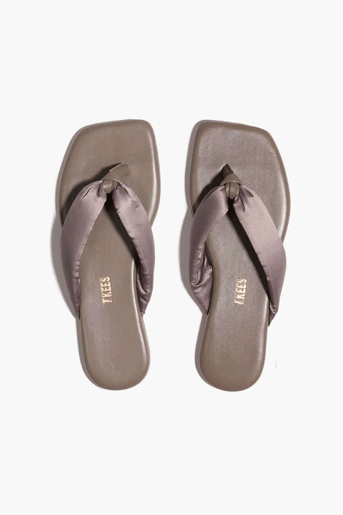 TKEES Lennon Flip Flop in Pewter