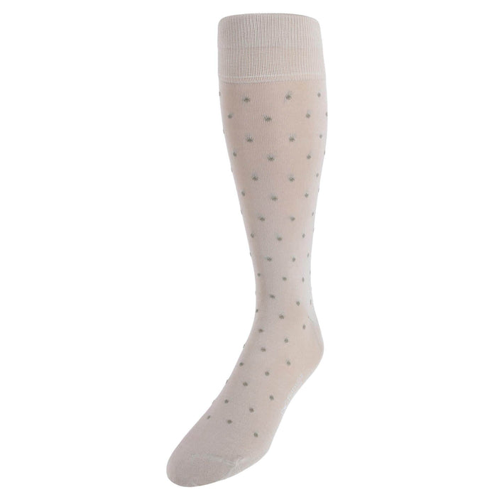 Tan with Taupe Dots