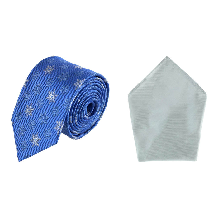 Blue with Silver