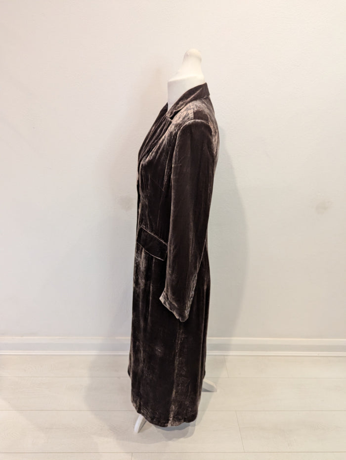 Light Brown Velvet Jacket 10/12