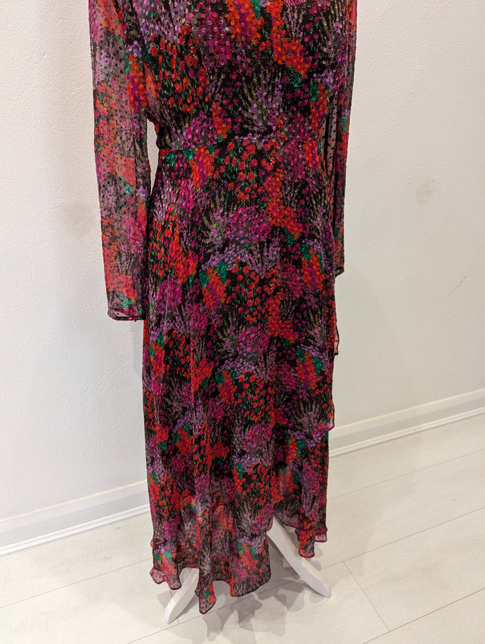 LK Bennett Beya Silk Dress 14 NWT
