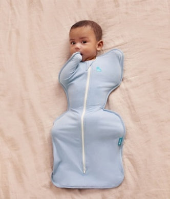 Love To Dream Swaddle - Cotton Soft Blue