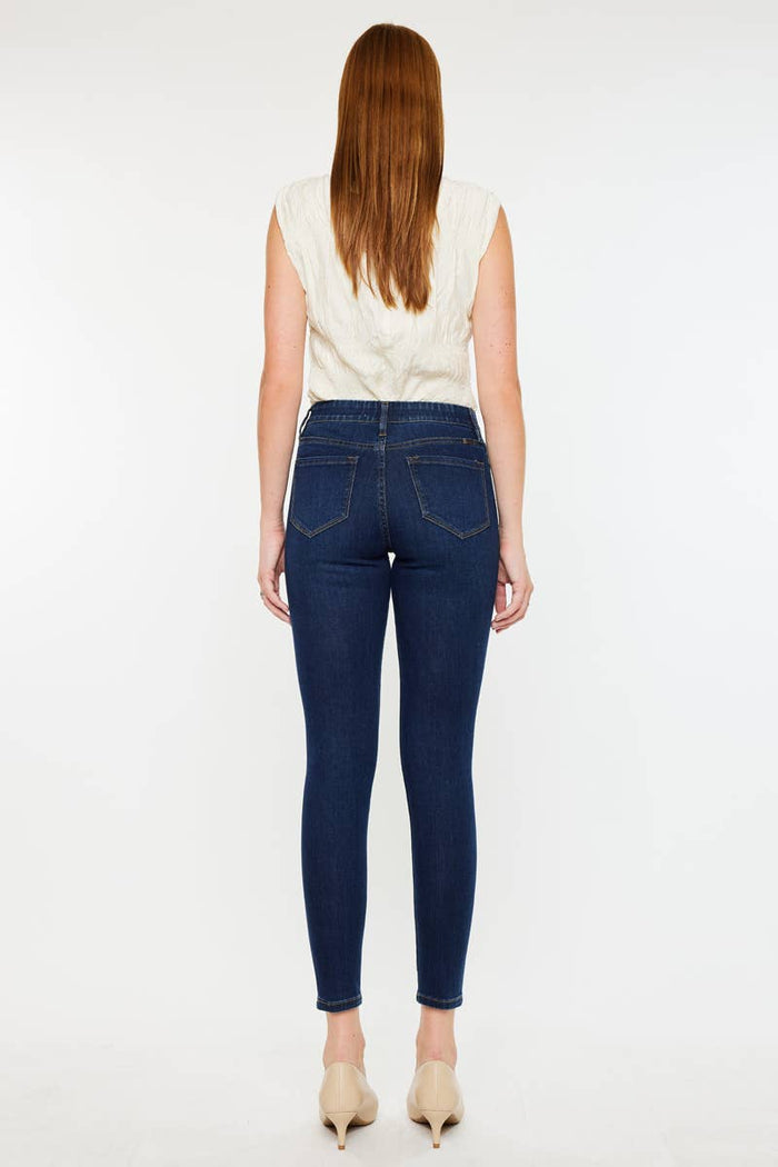 Mabel Dark Ankle Skinny Kancan Jeans