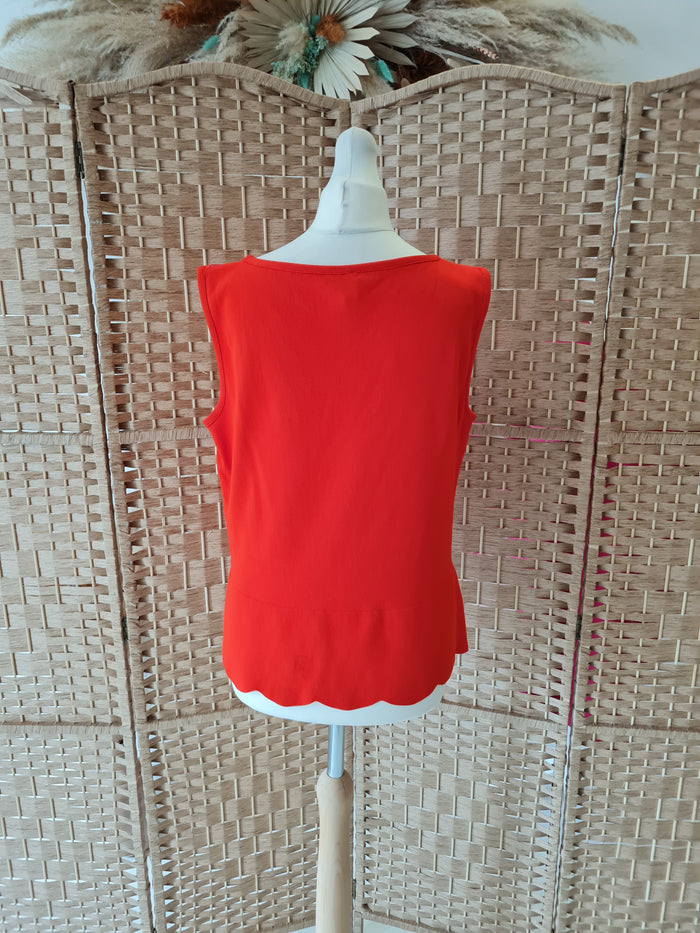 Marc Cain Red lace top & Jacket M/L