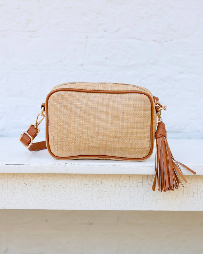Margoe Crossbody - Natural Saddle