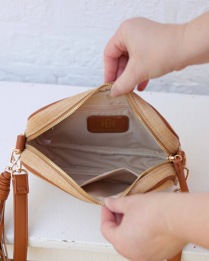 Margoe Crossbody - Natural Saddle